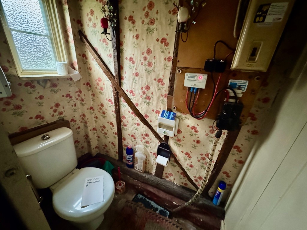 Lot: 31 - DETACHED PERIOD COTTAGE AND ORCHARD LAND - Ground floor W.C.